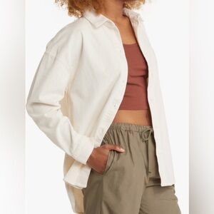 BP Corduroy Oversized Button-Up Shirt